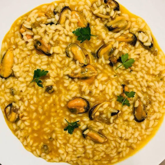 Risotto alle cozze